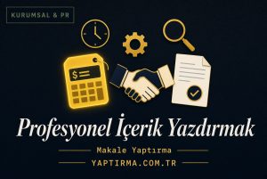 Makale hakkında daha fazla bilgi edinin Profesyonel İçerik Yazdırmak: Fiyatlar Neye Göre Belirleniyor ve Süreç Nasıl İşliyor?