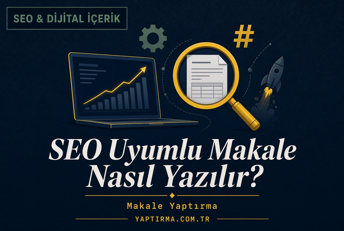 Şu anda görüntülediğiniz: SEO Uyumlu Makale Nasıl Yazılır? (Adım Adım 2026 Rehberi)