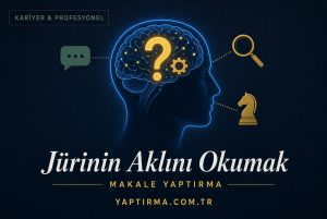 Makale hakkında daha fazla bilgi edinin Sunum Hazırlarken Jürinin Aklını Okumak: Hangi Soruyu Neden Sorarlar?