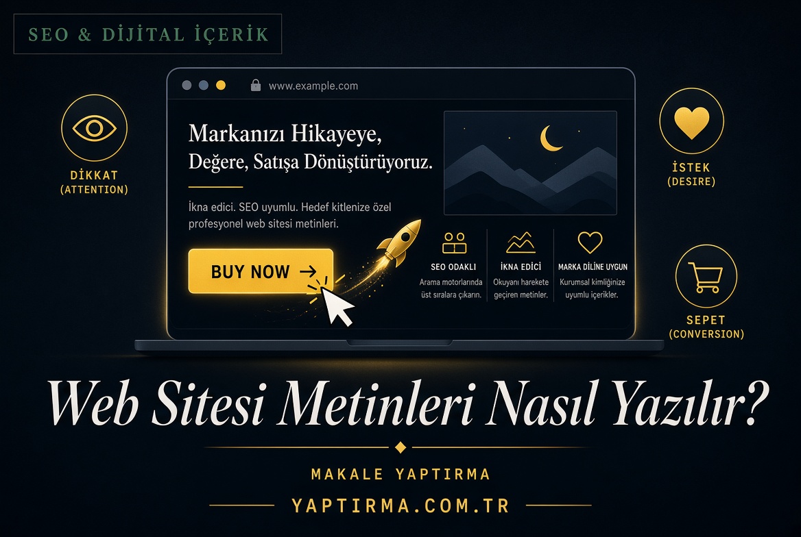 Şu anda görüntülediğiniz: Web Sitesi Metinleri Nasıl Yazılır? Dönüşüm Odaklı (Conversion) 4 Kural