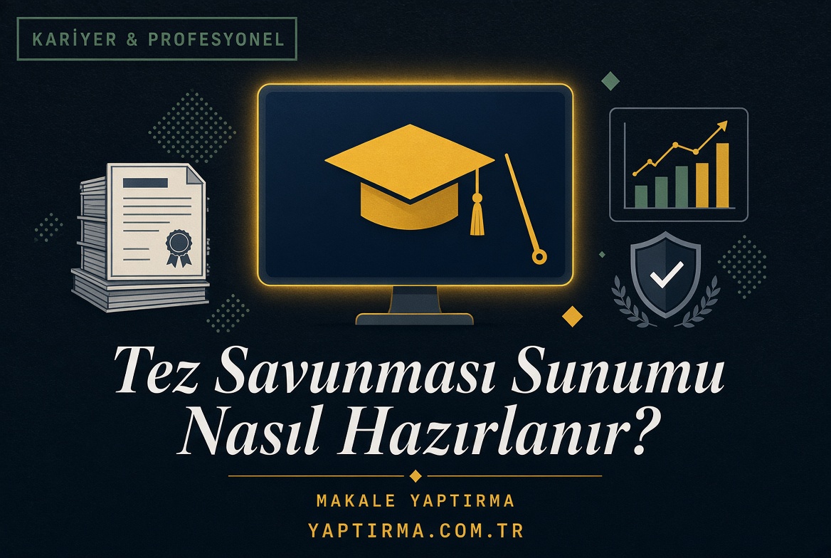 Şu anda görüntülediğiniz: Tez Savunması Sunumu Nasıl Hazırlanır? (Adım Adım Rehber)